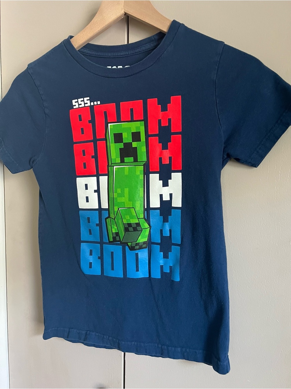 Boys Minecraft 4th of July Graphic Tee
